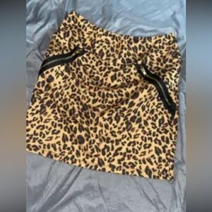 Cheetah skirt